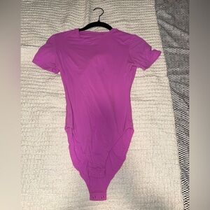 SKIMS Pink T-shirt Bodysuit